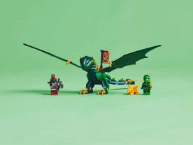 Ninjago 71829 Конструктор Зеленый лесной дракон Ллойда