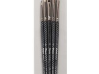 Набор кистей Синтетика Pinax "Artists hi-tech Line" 5 шт, ассорти