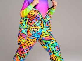 Комбинезон текстильный с полиуретановым покрытием для девочек