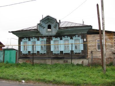 Деревянный дом в Тюкалинске