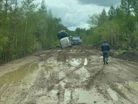 На трассе «Амга» устраняют последствия проливных дождей