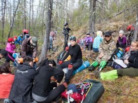Водопады и ледяные пещеры скал Еланка Куччугуй Кэтэмэ - скалы Еланки - п. Еланка