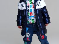 Пальто текстильное с полиуретановым покрытием для мальчиков