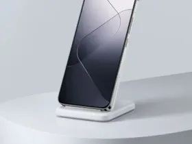 Беспроводное зарядное устройство Xiaomi Mi Vertical Wireless Charger 30W (белый) (MDY-17-EM)