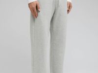 Трикотажные брюки прямого кроя