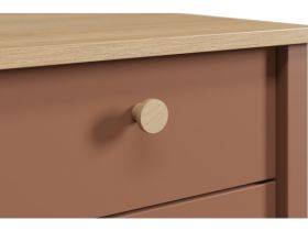 Письменный стол Джеффин 120x62 Терракотовый