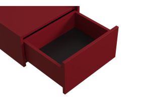 Тумба прикроватная подвесная Дигарс 43x21 Бургундский