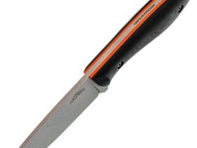 Туристический нож N.C. Custom Crony, сталь AUS-10, рукоять Black/Orange G10