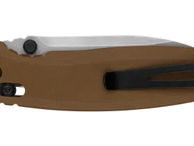 Складной нож KERSHAW Broadside, сталь D2, рукоять коричневый G10
