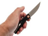 Складной нож Five Knives 21, сталь D2, рукоять микарта, черный