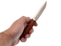 Нож финка Том малый, сталь N690, рукоять кап клена