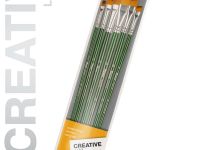 Набор кистей синтетика Pinax "CREATIVE" АССОРТИ 6 шт, длинная ручка