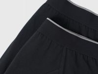 Базовые трусы-транки, 2 шт., Черный