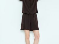 Шорты из модала, Коричневый