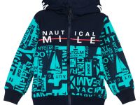 Толстовка на молнии из футера для мальчика