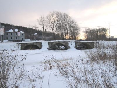 Мост через реку Патрушиха