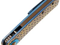 Складной нож Assassin knives Gentlemen, сталь Damascus, рукоять титан