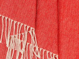 Плед Ines, красный