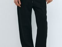 Трикотажные джоггеры, Черный