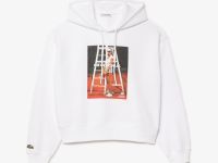 Женская флисовая толстовка Lacoste OVERSIZED