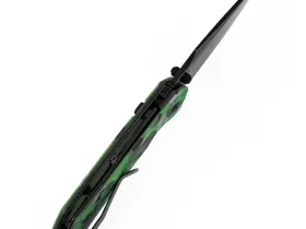 Складной нож Tenable Fenrir, сталь D2, рукоять G10, Jade