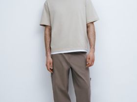 Базовая футболка, Бежевый