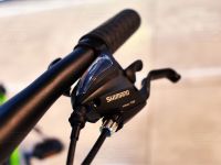 Подростковый велосипед Stels Navigator 465 MD 24 V010, год 2025, цвет Зеленый-Синий, ростовка 11