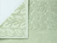 Полотенце махровое Luana, зеленое