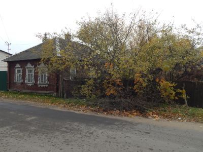 Памятное место, где размещался первый в Рославле Совет рабочих и солдатских депутатов