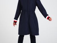 Плащ текстильный с полиуретановым покрытием для девочек