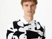 Мужское хлопковое поло Lacoste