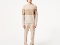 Мужской шерстяной свитер Lacoste в полоску