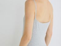 Платье макси на тонких бретелях, Серый