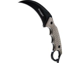 Нож-керамбит Boker Magnum Spike Karambit, сталь 440A, рукоять G10, песочный