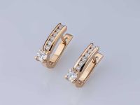 Серьги из красного золота э0212сг05090500_white