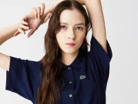 Женское платье Lacoste с поясом