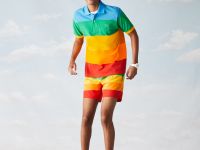 Мужское поло Lacoste x Polaroid
