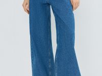 Ультраширокие джинсы, Синий