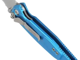 Складной нож Microtech Socom Elite Tanto, сталь M390, рукоять алюминий, синий