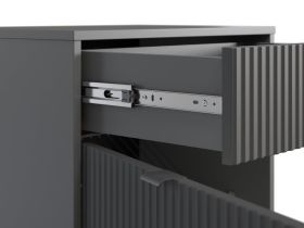 Обувница Трейвис 2-58x114 Графитовый
