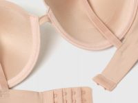 Бюстгальтер с формованными чашками, Бежевый