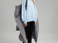 Стеганое пальто с искусственным утеплителем