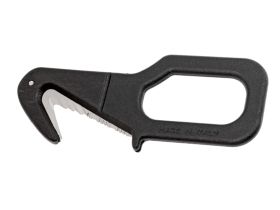 Стропорез Fox Rescue Emergency Tool, сталь 420J2, рукоять термопластик FRN, чёрный