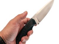 Нож Pocket Wolf Большой Тактик, сталь AUS10Co, рукоять G10, зеленый