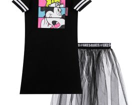 Платье трикотажное для девочки