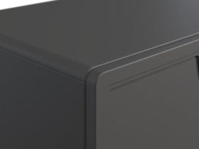 Комод Монсон 80x82 Графитовый