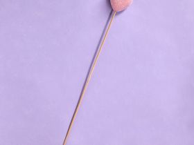 Декоративное украшение Heart, розовое