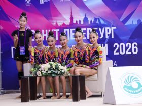 Якутские гимнастки показали лучший результат среди команд ДФО на первенстве России