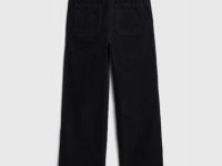 Брюки из вельвета для мальчиков, Черный