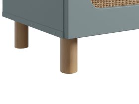 Комод Линдо 80x94 Серо-зеленый